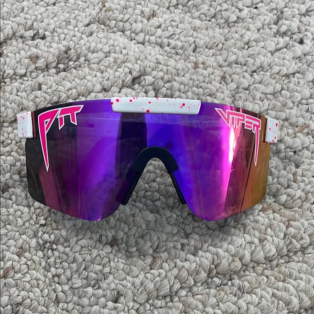 Pit Viper Purple and Pink Sunglasses